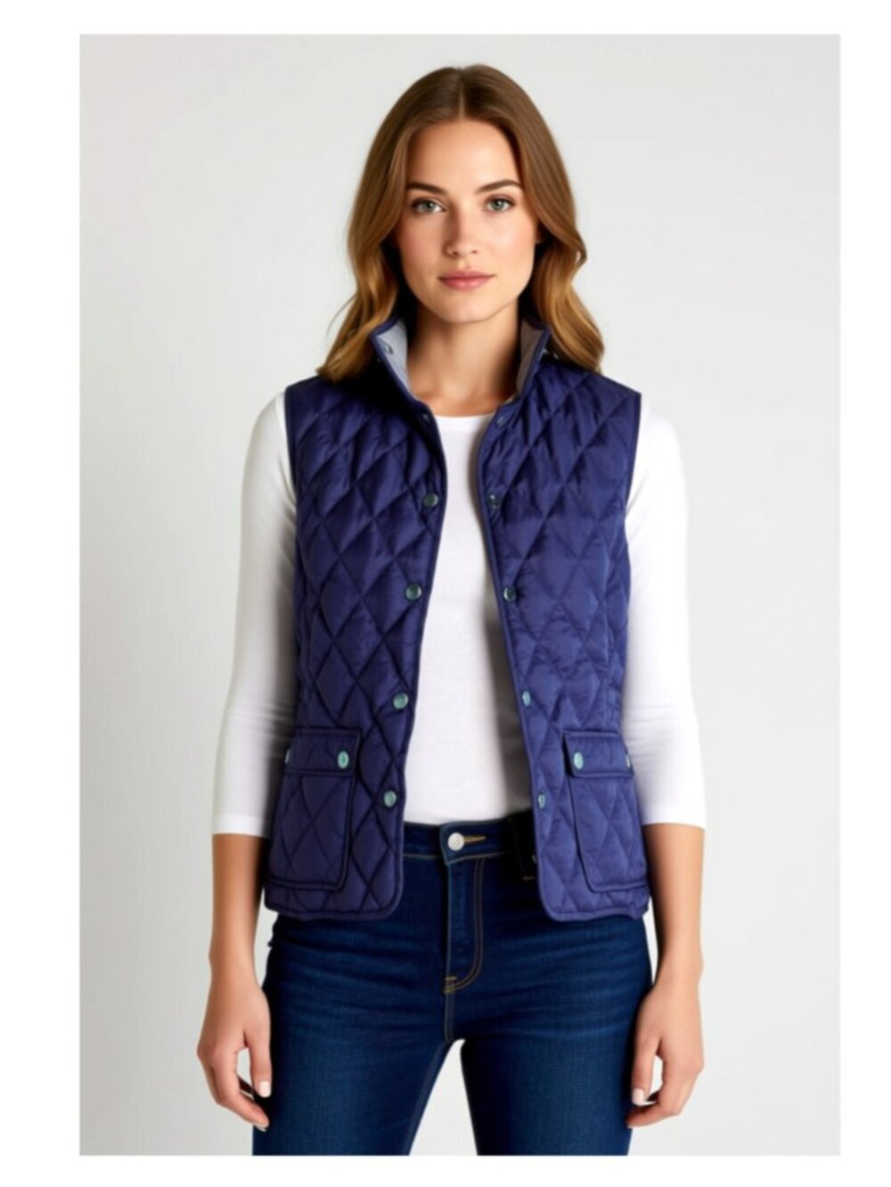 Eddie Bauer Women's Down Vest, Size Small (J14)